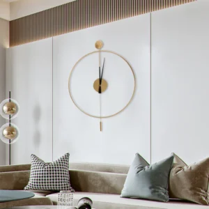 Insine Metal Wall Clock